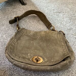 Vintage limited edition coach purse.